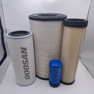 Zestaw filtrów na 1000/2000 mth do DL300-5 S/N:10001-19999 SILNIK SCANIA/DL350-5 S/N:10000-19999 SILNIK SCANIA