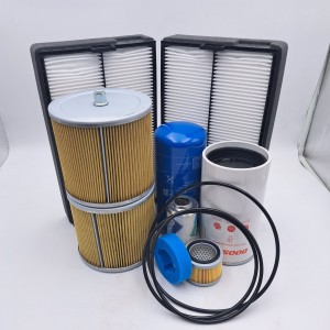 Zestaw filtrów na 1000/2000 mth do DL300-5 S/N: 20069- SILNIK DEVELON / DL350-5 S/N: 20001- SILNIK DEVELON